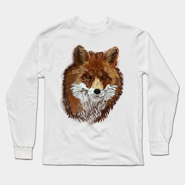 Fox Long Sleeve T-Shirt by MCBZ